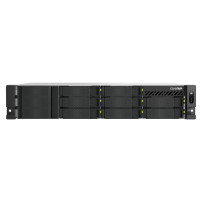 NAS RACK 2U QNAP TS-h1065eU-RP-8G 8HD 2.5"/3.5" 2x E1.S o 2x M.2 PCIe RAM 8GB 2x 2.5GBE Intel 4Core 2x350W TS-h1065eU-RP-8G QNAP